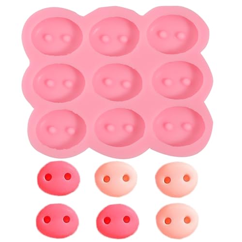 ICNYEKl 1Pcs Pig Nose Cake Decoration Fondant Mold, Animal Nose