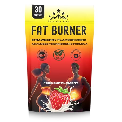 Fat Burner Weight Loss Drink | Metabolism Booster, Appetite Suppressants | Green Tea Extract | Better than Weight Loss Pills | Diet Supplement | Weight Loss Shakes Powder | Fat Burners for Men & Women