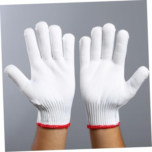 Guantes de obra transpirables de nailon con protección antideslizante para hombre 6
