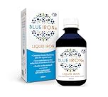 Blueiron Liquid Iron Supplement with Nordic Blueberries + Vitamin C, Vitamin B12, Folic Acid, Biotin and Zinc | 250ml | Suitable for Vegans | Easily Absorbed and Gentle On The Stomach