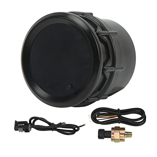 Manomètre d'huile en ABS haute précision 0-100 psi avec chiffres clairs