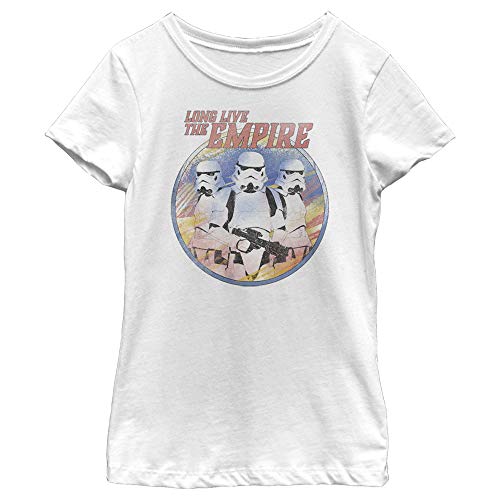 Fifth Sun Star Wars: Mandalorian Long Live The Empire Girls Short Sleeve Tee Shirt