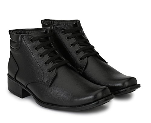 Image of MACTREE Men's Premium Mid Top Lace-Up Boots 4508