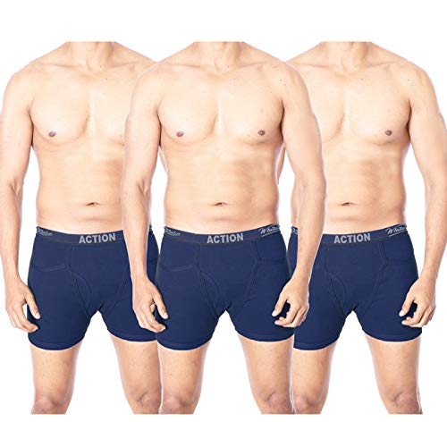white rose Action Men's Pocket Trunks (Pack of 3)-picture-32