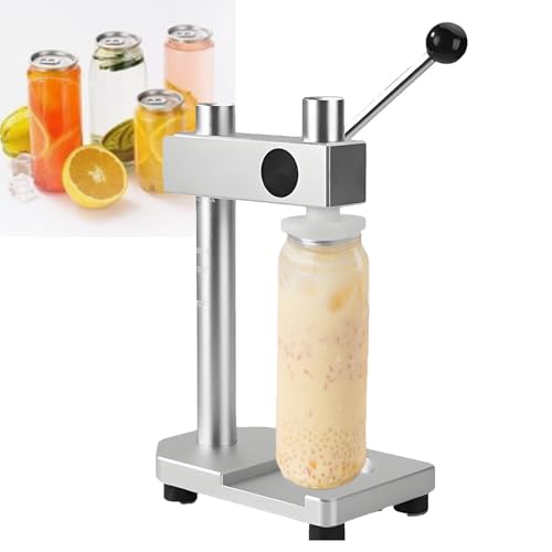 Macchina sottovuoto Lidl: da quelle portatili a quelle professionali 30 Macchina sigillante per lattine di vetro, plastica, alluminio, ideale per sigillare contenitori di soda e bevande