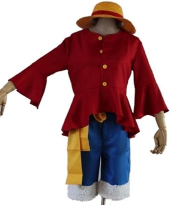 Amazon One Piece ワンピース 2年後 モンキー D ルフィ 衣装 帽子 靴 フルセット コスプレ衣装 Llサイズ Ruleronline コスプレ 仮装 通販