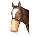 Intrepid International Plastic Horse Muzzle - Lightweight, Adjustable, and Safe Equine Muzzle to Prevent Chewing, Cribbing, and Overeating - Ventilated Design for Comfort