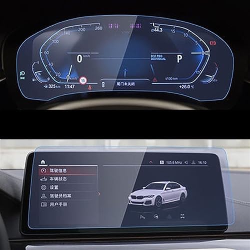 Écran tactile BMW G30 G31 protégé pour les voyages en famille en verre 12,5
