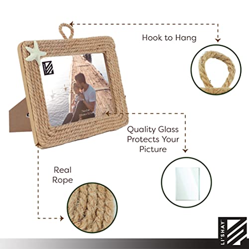 Jute Rope 5X7 Picture Frame #TOP3