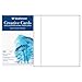 Strathmore 105-260 Creative Cards, Full Size, Fluorescent White/Deckle, 50 Cards & Envelopes