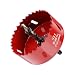 LICTOP 80mm/3.15'' BI -Metal Wood Hole Saws Bit Tooth Cutting for Cornhole Board Metal Plastic Fiberboard