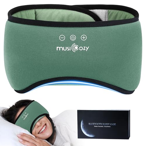 MUSICOZY Sleep Headphones Bluetooth 5.4 Headband for Sleep
