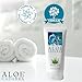 Aloe Cadabra Natural Water Based Personal Lubricant and Vaginal Moisturizer, Organic Aloe Lube for Men, Women and Couples, Non-Staining, pH Balanced (Unscented 5.5 Ounces, 1 Pack)