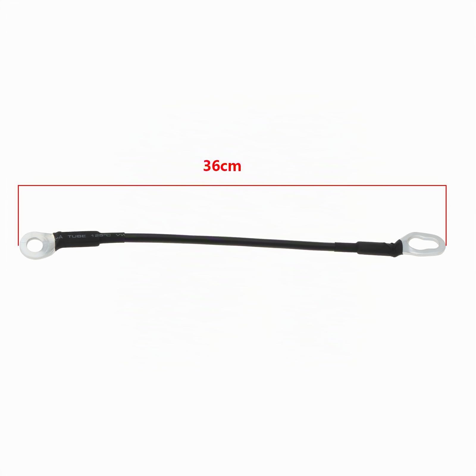 2 cables para portón trasero de coche, correas de elevación compatibles con Toyota Hilux Vigo MK6 MK7 Pickup 2005-2015, pieza de repuesto 65770-0K01