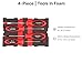TEKTON Phillips and Slotted Screwdriver Set with Mini Stacking Tool Box - 4 Inch Shanks, 4-Piece (#1 - #2, 3/16-1/4 in.) | DWZ90603