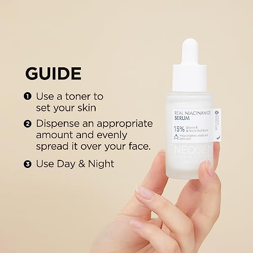 DERMALOGY by NEOGENLAB Real Niacinamide 15% Serum (30 ml / 1.01 Fl Oz), Brightening, Dark Spots & Pore Care - Image 2