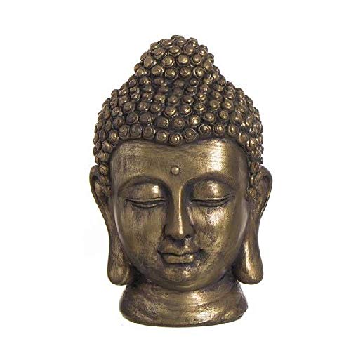 Dcasa Figura Cabeza Buda Adornos Muebles Pegatinas Decoración del hogar Unisex Adulto, Color, única