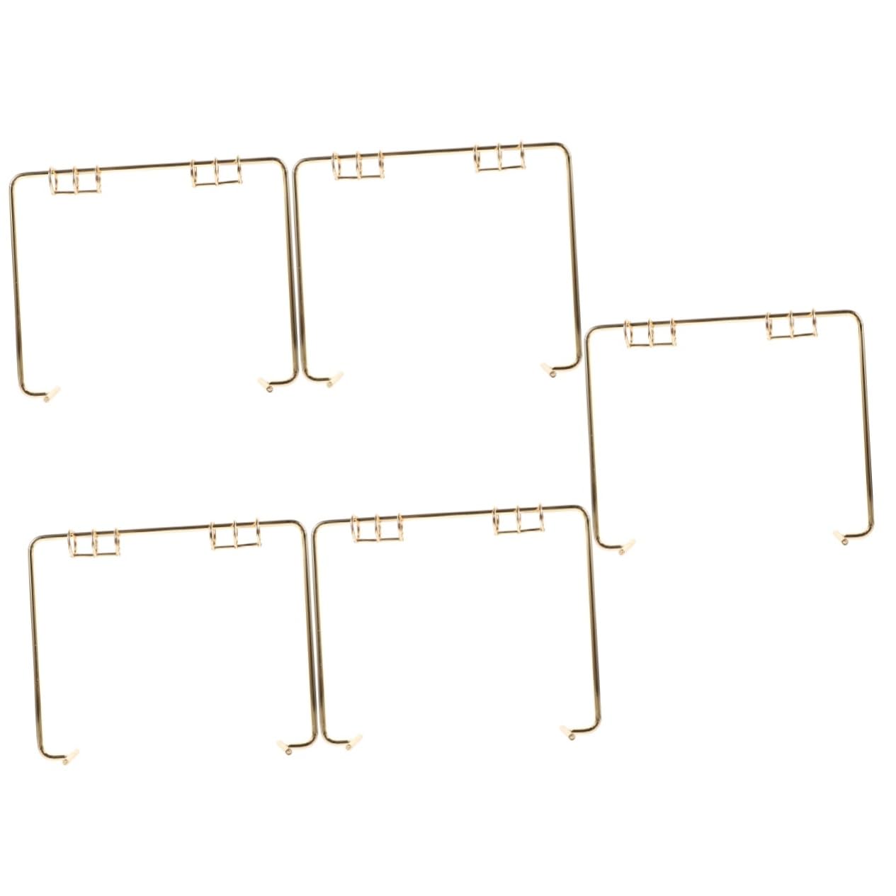 5stücke Tabletop Desk Calendar Bracket Stabiler Kalenderständer Für Schreibtisch Praktischer -calendar- Für Zuhause Und Büro