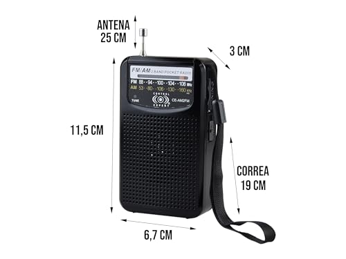 Opiniones de Radio portatil para comprar hoy. 3 Imagen adicional