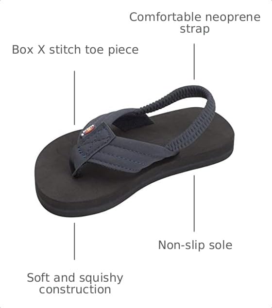 Image of Rainbow Sandals Kid's Grombow's Soft Top Rubber w /Neoprene Strap and Backstrap