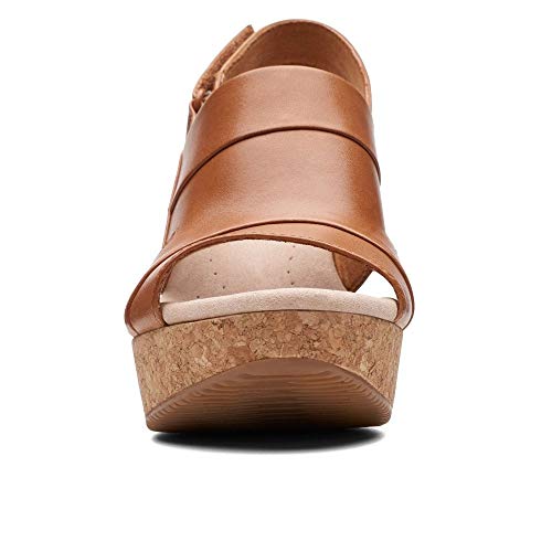 Image of Clarks womens Annadel IvoryWedge Sandal