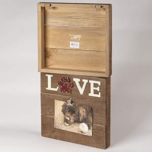 Primitives by Kathy String Art Slat Wood Photo Frame Pet Love