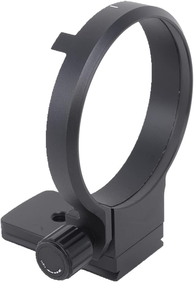 Lens Collar Tripod Mount Ring Compatible with Sigma 100-400mm f/5-6.3 DG OS HSM Contemporary (EF & F Mount Lens), Bottom is ARCA Fit Quick Release Plate for Tripod Head Clamp of ARCA-Swiss Fit