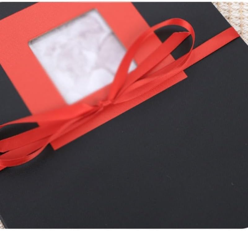 Travel Growth Commemorative Book ﻿ Folding Signature Book Business Event Meeting Book Account Book Applicable to photos, receipts, star cards, etc(Blue)