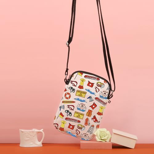 TSOTMO Lifeguard Survival Kit Best Lifeguard Ever Gift Surf Rescue Gift Zipper Pouch Crossbody Bag4