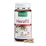 Sanct Bernhard Herzfit-Kapseln mit Knoblauch, Weißdorn und den Vitaminen B1, B2, B12 - Inhalt 180 Kapseln für 2 Monate