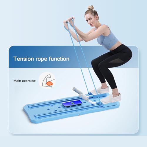 Machine d'exercice à rouleaux multifonctions pliable pour sculpter les abdos sans douleur