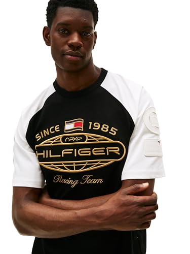 Tommy Hilfiger Men's APXGP Collection Raglan-Sleeve T-Shirt2