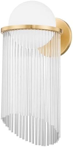 Corbett Lighting 398-01-AGB Celestial 1 Light 9 inch Aged Brass Wall Sconce Wall