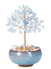 Aquamarine Crystal Tree