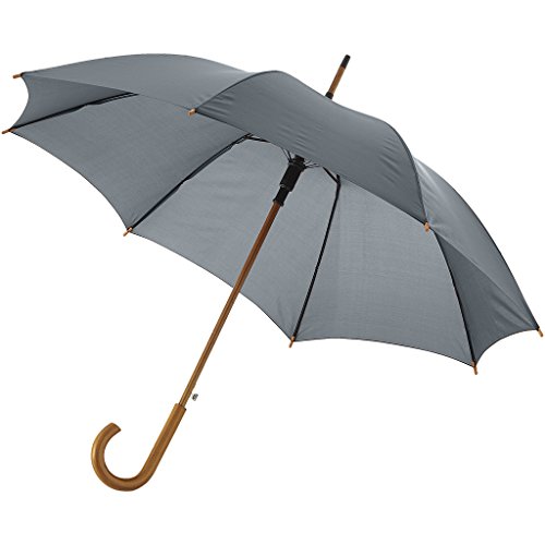 Bullet 23in Kyle Automatic Classic Umbrella (Pack Of 2) (One Size) (Grey)