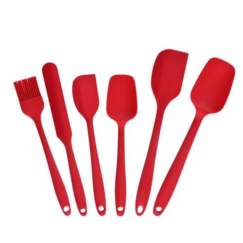 Espátulas de silicona – Espátulas para hornear de alimenticio | Juego de utensilios de cocina de silicona | Espátulas raspadoras de silicona resistentes al calor | Juego de espátulas de goma de