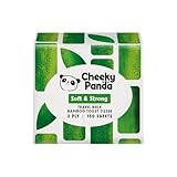 The Cheeky Panda - Papel higi&eacute;nico de viaje de bamb&uacute; | Paquete de 150 hojas (2 capas) | Hipoalerg&eacute;nico, ecol&oacute;gico, s&uacute;per suave, fuerte y sostenible