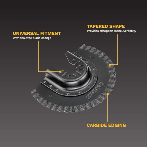 DEWALT Fastcut Carbide Grout Blade