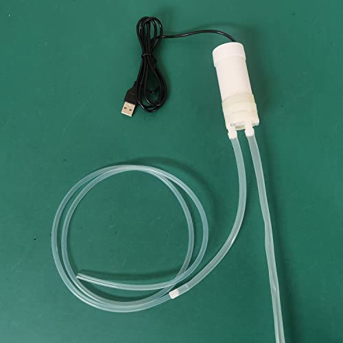 Oil Pump Extractor Portable Fluid Change Syringe with Hose Automotive Engine Oil Pump Water Fluid Change Tool No Mess No Leaks No Overfills 5V DC USB - Thumbnail 4