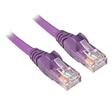 CAT5e UTP. CDL Micro 1,5 m ETHERNET Lead Patchkabel Fly Cord Netzwerkkabel Draht – Violett