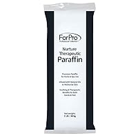 Vista 3 de ForPro Professional Collection Nurture - Recambio de cera de parafina, sin fragancia, seis bloques de parafina de 1 libra, no grasa, hidratante
