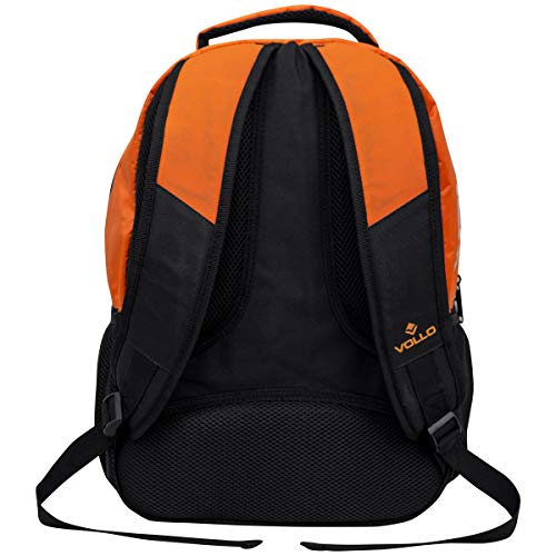 Vollo Sports Mochila Run, Preto/Laranja