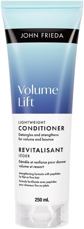 John Frieda Volume Lift Lightweight Conditioner for Fuller Nourished Hair (250 mL) Packaging May Vary