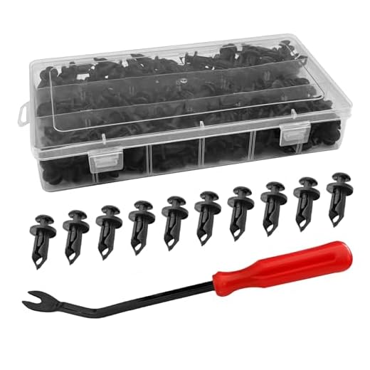200PCS Nylon Fender Fastener Rivet Push Clips Fender Push Clip Compatible with Honda Suzuki Kawasaki Rangers RZR Sportsman Polaris 7661855