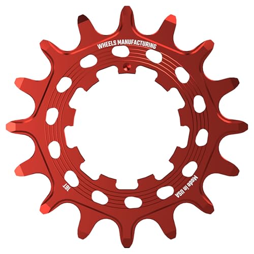 Wheels Mfg Solo-HG Singlespeed Cog, 16t, Red