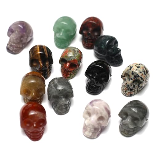 Figura decorativa de piedra natural en set de 7 piezas miniatura 4