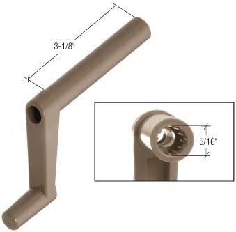 CRL RV Window Crank Handle; 3-1/8" Stem Length - Package