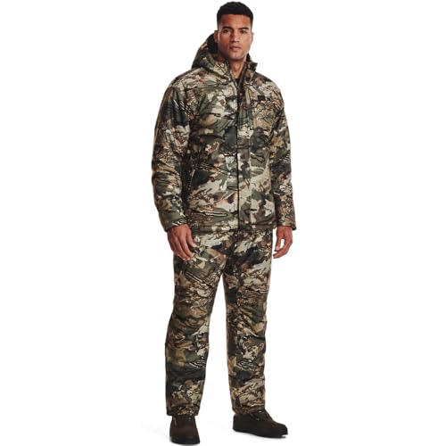 Under Armour Mens ColdGear Infrared Deep Freeze Pants Forest All Season Camo Timber Black | Fully Waterproof with Scent Control for Outdoor Winter Use3