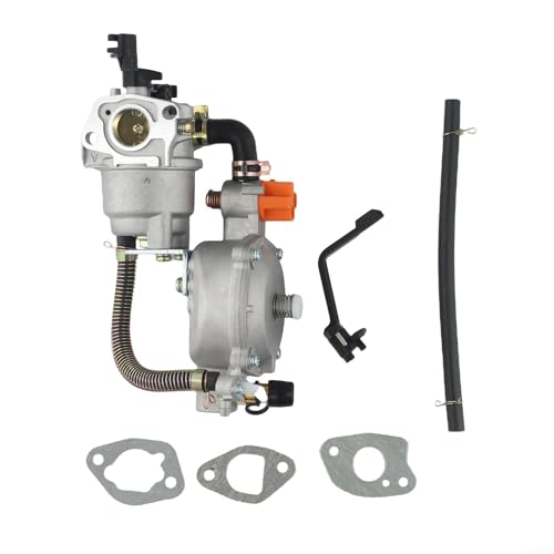 LPG168 Generador Dual Fuel Carburador Set 3KW 168F 170F Conversión de Motor para Gas Natural 100165 100153 100296