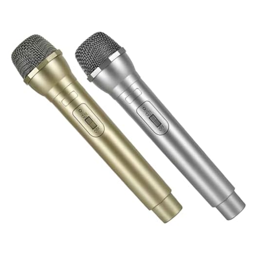 Wakauto 2 Peças De Microfone Simulado De Criança Brinquedo Infantil Fantasias Infantis Microfone De Plástico Brinquedo Realista Microfone Divertido Microfone Lembrancinhas De